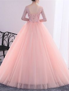 Ball Gown Quinceanera Dresses Princess Dress Performance Quinceanera Floor Length Long Sleeve V Neck Polyester with Crystals Appliques Fitted Floor-length Princess Dress For Quinceanera, Fitted Princess Quinceanera Dress For Banquet, Fitted Princess Style Quinceanera Dress For Banquet, Princess Style Fitted Quinceanera Dress For Banquet, Pink Fitted Princess Dress For Quinceanera, Princess Style Floor-length Wedding Dress For Quinceanera, Quinceanera Dress With Sweetheart Neckline For Banquet, Floor-length Princess Dress For Debutante Ball And Prom Season, Floor-length Princess Dress For Debutante Ball During Prom Season