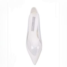 These Beautiful And Elegant White Pumps From Stella Mccartney Have Been Crafted From Faux Leather And Pvc And Feature Pointed Toes And U-Shaped Vamps. They Come Equipped With Comfortable Insoles And Stand Tall On Approximately 10.5 Cm Heels. In Good Pre-Owned Conditions, Signs Of Wear On The Sole, Footbed, And Heel. Flaws Some Scuffs On The Pvc And Faux Leather. Please See Pictures. Lots Of Life Left In These Beautiful Shoes. Size: 37 (Us 7) Made In Italy Stella Mccartney Shoes, White Pumps, Stand Tall, Beautiful Shoes, Gray White, Stella Mccartney, Shoes Women Heels, Shoes Heels, Faux Leather