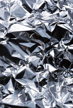 an image of shiny silver foil background