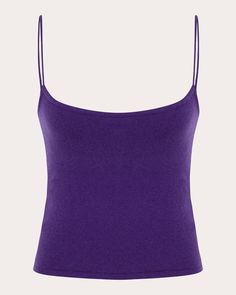 An elevated basic, the Billie tank is spun from premium cashmere for a luxe look and feel. The slim straps make for seamless layering. Pull-on Fixed straps 100% cashmere Hand wash or dry clean Made in Turkey Size & Fit Model (wearing size S): 5ft 10.5in tall, 31.5in bust, 23.62in waist, 35.43in hips Fits true to size Size XS = US 2-4 / UK 6-8 Size S = US 4-6 / UK 8-10 Size M = US 6-8 / UK 10-12 Size L = US 8-10 / UK 12-14 Beast Boy Costume, Costume Concept, Halloween Sleepover, Basic Clothes, Osage County, Purple Tops, Purple Tank Top, Beast Boy, Purple Tank