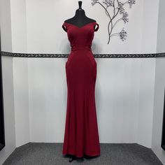 This Formal Dress Features A Flattering Fit & Flare Figure, Sheer Strappy Sides, Sweetheart Neckline, And Back Zipper Closure. Red Formal Dresses With Sweep Train, Sleeveless Burgundy Dress For Banquet, Sleeveless Burgundy Dress For Banquets, Burgundy Sleeveless Dress For Banquet, Elegant Red Dress With Sweep Train, Red Bridesmaid Evening Dress, Elegant Red Bridesmaid Gown, Fitted Burgundy Dress For Banquet, Burgundy Fitted Bodice Dress For Banquet