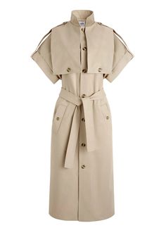 Trench-coat in an English gabardine 100% cotton ✓ Available from XS to XL ✓ Piece designed and handcrafted in Paris ✓ Free delivery and returns in France. Timeless Trench Coat, Designer Trench Coat, Summer Trench Coat, Wardrobe Minimalist, Parka Style, Classic Trench Coat, Diy Sewing Clothes, Stylish Clothes For Women, Denim Coat Jacket