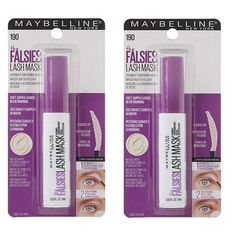 Pack of 2 Maybelline New York the Falsies Lash Mask, 190 - Overnight Conditioning Mask Conditions and cares for stressed out lashes Feel fortified, supple lashes in the morning Infused with pro-kera complex and shea butter Apply before bed and wear overnight Wash off in the morning for soft, healthy-feeling lashes 0.33 fl oz / 10 ml x2 Made in USA Gel Face Moisturizer, Maybelline Falsies, Wrinkle Repair, Mask Pack, Olay Regenerist, Face Contouring, Maybelline New York, For Lash, Before Bed