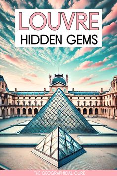 Pinterest pin graphic for hidden gems in the Louvre