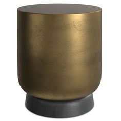 Cody Side Table Modern And Traditional Decor, Outdoor Pouf, Aluminum Siding, Metal Side Table, Brass Antique, Round Side Table, Decor Display, Subtle Textures, Metal Table