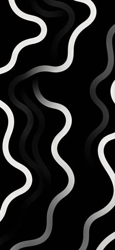 an abstract black and white background with wavy lines