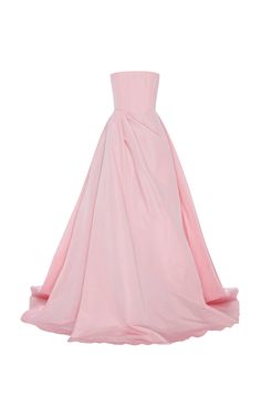 Pink Gown Elegant, Ball Gowns Pink, Pink Ball Dress, Big Gown, Light Pink Gown, Wedding Dress Box, Wedding Dresses Guest, Pink Wedding Gowns, Pink Evening Gowns