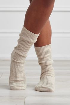 Product Description Indulge in a little dose of luxury with our cashmere sleep socks. Whether for yourself or your best friend, these make the perfect gift for getting cozy after a long day. Details 100% Cashmere One size Please note: Cashmere Sleep Socks are final sale. Casual Cashmere Socks For Winter, Casual Cashmere Winter Socks, Cozy Snug Knee-high Socks, Cozy Soft Socks For Loungewear, Soft Knit Socks For Winter Loungewear, Cozy Soft Knit Socks For Loungewear, Winter Loungewear Soft Knit Socks, Cozy Soft Knit Loungewear Socks, Cozy Fit Soft Knit Socks For Loungewear