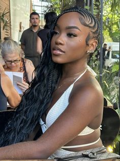 Gana Braids, Natural Braided Hairstyles, Lemonade Braids, Goddess Braids Hairstyles, Front Lace Wigs Human Hair