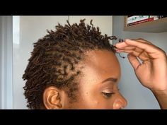 Installation On Short 4C Hair & 2 Week Update - YouTube Short Hair Micro Locs, Hairstyles For Short Sisterlocks, Microlocs On Short 4c Hair, Twa Microlocs, Short Sister Locks, Micro Locs Short Hair, Microlocs On Short Hair, Very Short Micro Locs, Short Hair Locs