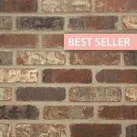 a brick wall with the words best seller on it and pink sticker in front