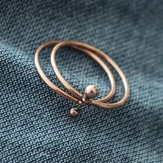 Gold Revolving Ring, Rose Gold Rotatable double rings, Rose Gold Simple Stacking Bands, Unique Holid Adjustable Double Band Midi Rings For Gift, Adjustable Double Band Midi Rings As Gift, Adjustable Double Band Midi Rings, Double Band Midi Rings As A Gift, Jewelry Box Gift, Rotating Ring, Sun And Moon Rings, Double Rings, Twisted Band Ring