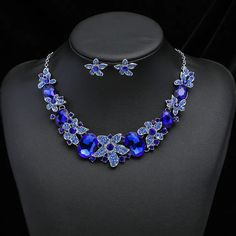 Whether you are the bride to be, or a bridesmaids, or the mother of the bride, this Bridal Jewelry is
perfect for just about anyone! Elegant Jewelry Sets With Jewels For Party, Silver Bridal Sets With Elegant Design For Party, Elegant Silver Bridal Sets For Party, Elegant Evening Jewelry Sets With Jewels, Elegant Crystal Jewelry Sets For Wedding, Elegant Jewelry Sets For Parties, Elegant Jewelry Sets For Anniversary, Glamorous Elegant Bridal Necklace For Party, Elegant Crystal Jewelry For Party