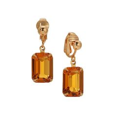 Accessorize in style with these 1928 gold tone orange crystal clip-on earrings. Accessorize in style with these 1928 gold tone orange crystal clip-on earrings. FEATURES Dimensions: 26.67 mm x 10.16 mm Backings: clip-on Nickel safe Metal: alloy Material: crystal Plating: gold tone Finish: polished Not appropriate for children 14 years old and younger. Size: One Size. Color: Beig/Khaki. Gender: female. Age Group: adult. Elegant Orange Clip-on Earrings, Orange Crystals, Clip On Earrings, Gender Female, In Style, Age Group, Gold Tones, Jewelry Earrings, Plating