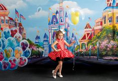 Disney-themed Minnie Mouse dress for kids, featuring polka dots and signature bow design. Gown Rental, Birthday Vacation, Baby Couture, Custom Gown, Drop Box, Vacation Dress, Burgundy Dress, Dress Measurements, Toddler Girl Dresses