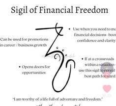 a sign that says,'the significance of financial freedom can be seen in this image