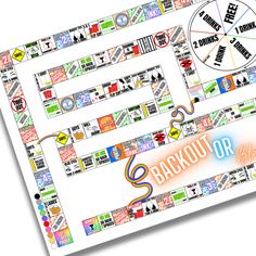 a close up of a board game on a white background with the words backround or