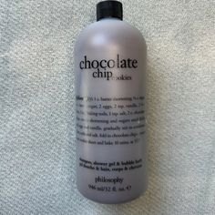 Brand New Sealed 32 Ounce Bottle Of Philosophy Chocolate Chip Cookies Shampoo, Bath & Shower Gel. Amazing Product From Philosophy! These Scents Are Delectable!!! As Always, All Items Come From A Pet Free, Smoke Free Home. Please Feel Free To Contact Me With Any Questions. I Love To Bundle For Additional Discounts And Save You On Shipping!!!! Thanks For Your Interest And Please Check Out My Other Listings! New Philosophy Chocolate Chip Cookies 32oz Pump 3 In 1 Shower Gel Jumbo Size: 32 Oz New, Bo Philosophy Christmas Shower Gel, Philosophy Chocolate, Philosophy Recipes, Philosophy Shampoo, Philosophy Shower Gel, University Apartment, Philosophy Products, Chocolate Scent, 2025 Christmas