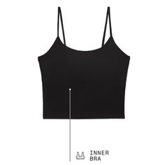 Nwt Oysho Inner Bra In Black. Non-Wired Bra, Seamless, Padded Bra, Removable Padding Neckline: Backless Fastening: No Closure Pattern: Plain Qualities: Breathable Filling:88% Polyamide, 12% Elastane Lining: 88% Polyamide, 12% Elastane Armpit To Armpit: 14", Length: 15". Summer Sports Bra With Minimal Stretch, Casual Black Seamless Camisole, Casual Black Camisole Sports Bra, Versatile Black Sports Bra For Summer, Black Spaghetti Strap Crop Top For Workout, Versatile Seamless Camisole Crop Top, Versatile Black Seamless Crop Top, Summer Sports Bra With Spaghetti Straps And Medium Support, Black Seamless Crop Top For Summer