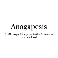 the words anagapesis are written in black and white on a white background