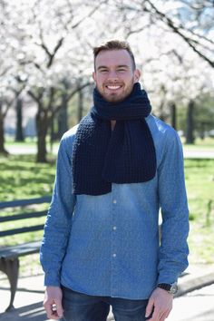 Knit Scarf for Men Wool Chunky Knitted Scarf Unisex Hand Knit Infinity Oversized Scarf Long Handmade Knit Scarf Man Gifts Hand Knit Scarf # This beautiful, soft hand knit chunky scarf is a wonderful gift or a special present to yourself! This is the Navy Blue color in the picture/ size 10x60 inch More colors and sizes are available to ship in 3-4 weeks. Material and care: high quality wool 25%, rayon 5%, acrylic 70%. Hand washable, low temperature machine wash. Keep in mind, that colors may appe Mens Knitted Scarf, Hand Knitted Throws, Man Gifts, Scarf For Men, Hand Knit Blanket, Chunky Scarf, Chunky Scarves, Gifted Hands, Hand Knit Scarf