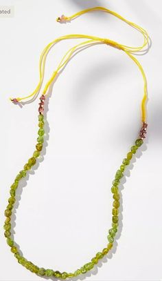 Nwt, Anthropologie, Sweet Escape Necklace In Green. Semi-Precious Stones & Polyester Cord Adjustable Pull String Closure 18" - 34" Circumference Colorful Beads Adjustable Necklaces For Spring, Adjustable Green Necklace For Spring, Green Adjustable Necklaces For Spring, Green Necklace For Spring Beach Occasions, Green Faceted Beads Necklace For Summer, Whimsical Adjustable Multicolor Beaded Necklaces, Summer Green Necklaces With Faceted Beads, Summer Hand-strung Green Jewelry, Vibrant Beaded Adjustable Necklace