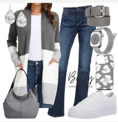 Casual Looks, Ootd, My Style, Grey, Pins, Clothes