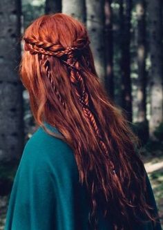 Why I Regret Dyeing My Hair Red Elven Braids, Joanna Lannister, Knights Tale, House Tully, Hippie Braids, Medieval Hairstyles, Wedding Braids, Viking Hair, Fairy Hair