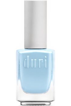 duri Nail Polish, 107S, Cloud True Blue, Pastel Blue shade, Semi Matte Finish, 5 fl.oz. True Blue, Pastel Blue, Nail Polish, Nails