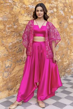 Mukaish Embroidery, Draped Gown, Dresses Traditional, Draping Fashion, Gown For Women, Indo Western Dress, Desi Fashion Casual