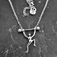 Kettlebell Wod, Workout Gifts, Crossfit Gifts, Crossfit Girl, Fitness Jewelry, Barbell Workout, Gym Gifts, Personalized Couple Gifts, Fitness Bodybuilding