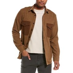 Brand New With Tags Surplus Wool Shirt Jacket. Excellent Condition Smoke Free Home. No Damage Casual Collar Brown Top For Fall, Brown Casual Collar Top For Fall, Brown Long Sleeve Outerwear With Flap Pockets, Brown Casual Collar Top For Winter, Brown Shirt With Casual Collar For Fall, Brown Casual Collar Shirt For Fall, Brown Long Sleeve Utility Jacket With Pockets, Casual Long Sleeve Shacket With Patch Pockets, Long Sleeve Shirt For Winter Layering