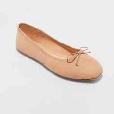 Women's Jackie Ballet Flats - A New Day™ : Target Medium Width Synthetic Ballet Flats, Synthetic Closed Toe Ballet Flats For Fall, Beige Synthetic Closed Toe Ballet Flats, Fall Synthetic Ballet Flats Closed Toe, Beige Closed Toe Synthetic Ballet Flats, Synthetic Closed Toe Ballet Flats, Fall Synthetic Closed Toe Ballet Flats, Casual Synthetic Ballet Flats With Closed Toe, Spring Synthetic Slip-on Ballet Flats