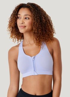 Jockey® Seamfree® Mid Impact Zip Front Sports Bra Sporty Soft Touch Activewear For Yoga, Yoga Athleisure Sports Bra With Soft Touch, Athleisure Sports Bra For Workout With Soft Touch, Soft Touch 4-way Stretch Activewear For Sports, Soft Touch Athleisure Sports Bra For Workout, Supportive Soft Touch Activewear For Sports, Soft Touch Athleisure Activewear For Gym, Athleisure Soft Touch Activewear For Gym, Full Coverage Sports Bra With Soft Touch