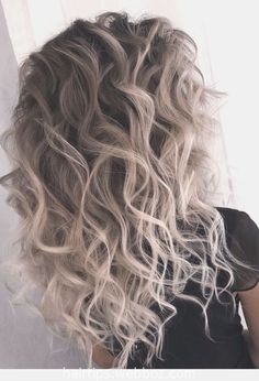 Curl Hairstyle, Haircuts For Long Hair, Hair Envy, Long Curly Hair, Long Curly, Hair Today, Medium Hair, Hair Dos, Curled Hairstyles