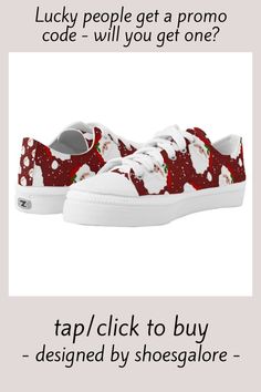 White Sneakers With Vulcanized Sole, White Vulcanized Sole Sneakers With Closed Toe, Comfortable Sneakers With Red Sole And Round Toe, Comfortable Custom Sneakers With Cushioned Footbed, Leather Sneakers With Speckled Midsole, Canvas Shoes With Cushioned Footbed And White Sole, Canvas Shoes With White Sole And Speckled Midsole, Canvas Shoes With Speckled Midsole And Round Toe, Christmas Sneakers