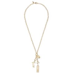 - 20 inches adjustable at any length - features 3 charm enhancers built into the chain to create your own unique pendant combination. all pendants are removable - chain extensions can be removed or used to add length - 14k yellow gold plated brass