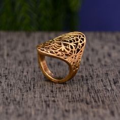 "Flower Of Life Ring, Brass Ring, Sacred Geometry Ring, Seed Of Life Ring, Nature Inspired Ring, Wedding Ring, Gift For Her, Boho Ring ♥ SIZE:- All Size Are Available, Choose From Variation. ♥ METAL:- Brass ♥ BRASS SPECIALTY ♥ Brass is known for its strength and durability. However, it is also very malleable, making it ideal for shaping into intricate jewelry designs. Brass does not rust and is resistant to corrosion. However, it does develop a patina, or greenish layer, over time. Enjoy Free Sh Yellow Gold Rings With Unique Design For Wedding, Anniversary Brass Dome Ring, Unique Yellow Gold Jewelry For Wedding, Filigree Ring For Wedding, Filigree Marriage Ring Jewelry, Marriage Filigree Ring Jewelry, Silver Brass Rings For Wedding, Unique Gold Filigree Ring For Wedding, Wedding Jewelry Open Ring With Unique Design