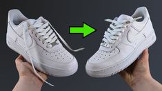 HOW TO LOOSE LACE NIKE AIR FORCE 1s (FOR LONG LACES) Shoe Lacing, Nike Air Force 1s, Air Force 1s, Nike Air Force, Let Me Know, Shoe Laces, Air Force, Nike Air, Force