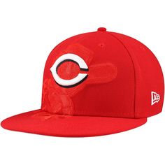 Express your fandom boldly by grabbing this Cincinnati Reds Shadow Logo 59FIFTY cap from New Era. Featuring a stunning design with the iconic Cincinnati Reds logo embroidered on the crown and a tonal graphic underneath, this hat will be your go-to on game day. The fitted construction will ensure you stay comfortable, even through the seventh inning stretch.Express your fandom boldly by grabbing this Cincinnati Reds Shadow Logo 59FIFTY cap from New Era. Featuring a stunning design with the iconic Cincinnati Reds logo embroidered on the crown and a tonal graphic underneath, this hat will be your go-to on game day. The fitted construction will ensure you stay comfortable, even through the seventh inning stretch.PRODUCT FEATURESFlat bill with ability to curveBrand: New EraFittedStructured fitH Red Sports Fan Fitted Cap, Red Fan Merchandise Fitted Cap, Red Fitted Hat For Fan Merchandise, Red Fitted Cap For Fan Merchandise, Red Fan Merchandise Cap, Red Snapback Baseball Cap For Fan Merchandise, Red Snapback Baseball Cap For Fans, Red Flat Brim Baseball Cap For Fan Gear, Red Flat Brim Baseball Cap For Fans