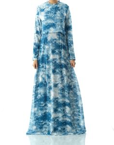 Cloud 9 chiffon print maxi dress Kabayare Lansing Mi, Dresses Xxl, Cloud 9, Printed Maxi, Stunning Dresses, Printed Maxi Dress, Xl Dress, Easy Wear, High Neck