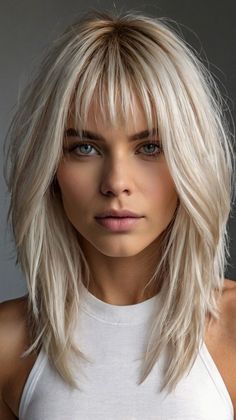 Edgy Blonde Hair, Hair Color Platinum, Platinum Blonde Hair Color Ideas, Platinum Bob, Short Hair Dos, Platinum Blonde Hair Color, Blonde Hair Color Ideas, Styling Guide, Blonde Hair Inspiration