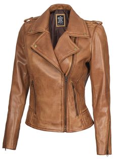 Light Brown Leather Jacket, Camel Leather Jacket, Campus Fashion, Asymmetrical Leather Jacket, Leather Moto Jacket Womens, Tan Leather Jacket, Moto Leather Jacket, Tailored Style, Black Leather Moto Jacket