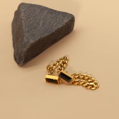 DESCRIPTION & DETAILS A classic design with a hint of contemporary, these perfectly toned earrings give you the best of both worlds! Let little ones get lost in the swirly design of these exciting chain drop earrings. Plating: 14k Gold Materials: 14K Gold on Stainless Steel, Black Onyx Measurements: 6 + 1.2 cm Hypoallergenic SUSTAINABILITYIn-house plating - All pieces are hand crafted by our in-house jewellers ensuring a high standard of working conditions.Fair pricing - Due to our ethical manuf Swirly Designs, Protection Stones, Recycled Sterling Silver, Gold Material, Black Onyx, Jewelry Care, Lab Grown Diamonds, Classic Design, Onyx