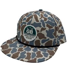 Good Ole Boys Green Buzzin Rope Trucker Hat Camouflage Baseball Cap Trucker Hat For Camping, Camouflage Trucker Hat For Camping, Adjustable Camouflage Trucker Snapback Hat, Camouflage Trucker Snapback Hat With Curved Bill, Camouflage Curved Bill Trucker Snapback Hat, Trucker Snapback Hat With Curved Bill For Camping, Trucker Hat With Flat Bill For Hunting, Camouflage Trucker Hat For Hunting With Curved Brim, Camouflage Trucker Baseball Cap With Flat Bill