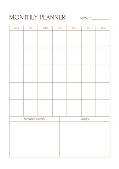 This is a printable monthly planner to manage your life and to help achieve your goals. Just download, print and get started right away.

Simply print from your home printer or send to a local printing shop. Print as many pages as you need.

Your purchase includes A4, A5, letter & half letter planners.

This item is for personal use and cannot be resold, redistributed or used for any commercial purposes.

Please don't hesitate to message me with any questions. I'm happy to help. Planner Template Printable, 2024 Monthly Planner, Schedule Templates Monthly, Month At A Glance, Monthly Planner Landscape, Grocery Planner