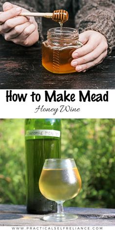 how to make mead honey wine with the words, how to make mead honey on it