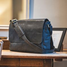 This Messenger Bag is a sleek and professional Leather Bag for Men, designed as a versatile Crossbody Laptop Bag for Work. Perfect for the modern professional, it offers ample space for a laptop and documents, making it an ideal Urban Courier Bag. Stylish yet functional, this Business Man Bag is a great Gift Idea for Husband, combining elegance and practicality for everyday use. DETAILS: Genuine Leather Magnetic Flap over Closure 2 Front Slip pockets External Zipped Back Pocket Trolley Strap Fab Professional Leather Shoulder Bag For Everyday Use, Modern Rectangular Bags For The Workplace, Modern Soft Leather Saddle Bag For Business, Modern Soft Leather Business Saddle Bag, Modern Leather Bag For The Workplace, Modern Leather Bag For Workplace, Modern Business Saddle Bag With Removable Pouch, Modern Leather Bags For The Workplace, Professional Rectangular Shoulder Bag For Everyday Use