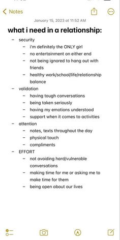 Cultivate Deeper Connection: A Guide to Fostering a Stronger Bond With Your Partner What U Want In A Relationship, What You Want In A Relationship List, All I Want In A Relationship, Needing More In A Relationship, High Standards List Relationship, Bare Minimum Relationship List, What Do I Want In A Relationship, Wants And Needs In A Relationship, Things I Want In A Relationship