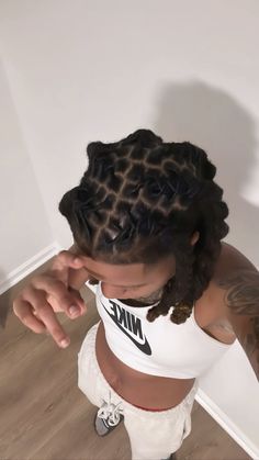 Loc Head Wrap Styles Men, Thick Loc Styles Men, Hoco Dread Styles, Rat Tail Loc, 4 Strand Twist Locs Men, Masculine Loc Styles, Loc Twist Styles Men, Thick Loc Updo Styles, Stud Loc Styles